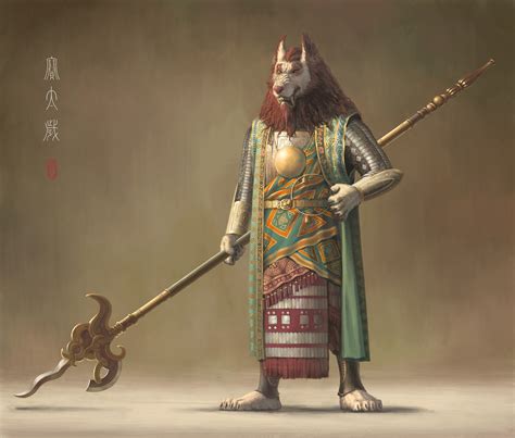 中国神话人物系列：西游记-赛太岁|插画|概念设定|大风大风 - 原创作品 - 站酷 (ZCOOL)