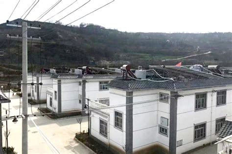 甘肃张掖市上庄村小区5000平米空气能集中供暖项目-格美粤空气能