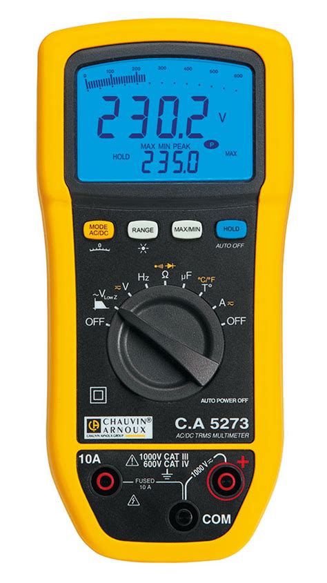 CA5273, CA5275 & CA5277 digital multimeterserie - CA Mätsystem