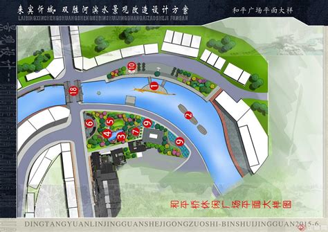 来宾忻城双胜河滨水景观提升改造方案设计-鼎唐园林景观设计工作室