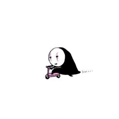 无脸男动漫头像图片