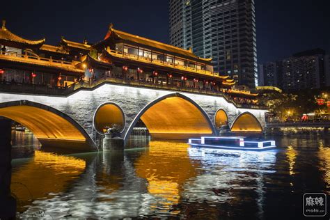 成都锦江安顺廊桥,历史遗迹,建筑摄影,摄影,汇图网www.huitu.com