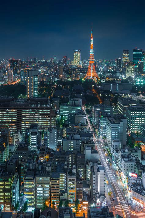 日本东京城市街道交通摄影图高清摄影大图-千库网