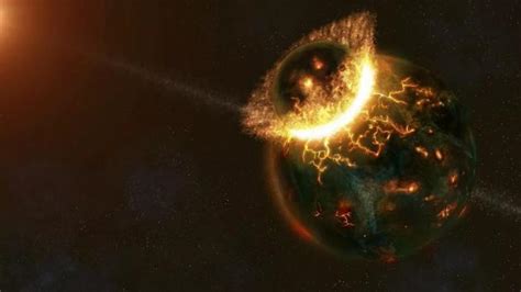 忒伊亚：和早期地球相撞形成了新地球和月球 - 好汉科普