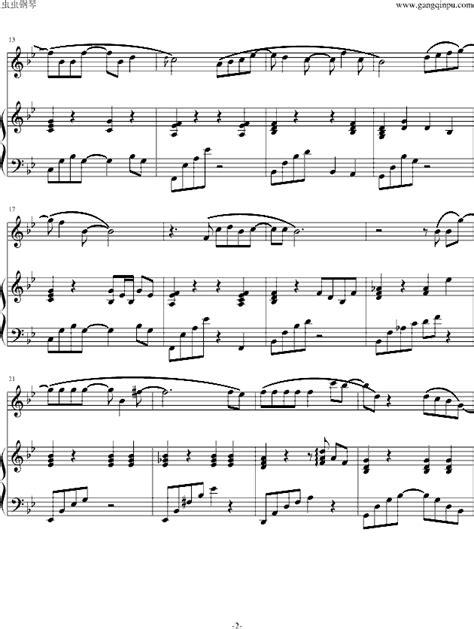 周杰伦雨下一整晚（弹唱版、钢琴+二胡）钢琴谱 - EE钢琴谱
