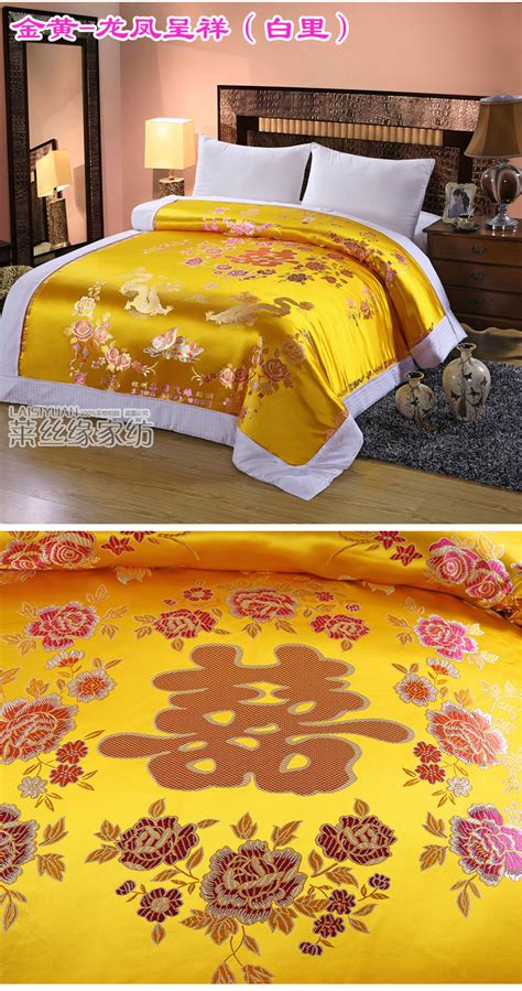 杭州丝绸软缎被面面料结婚用老被面儿老式包边棉被子被罩布料传统-阿里巴巴