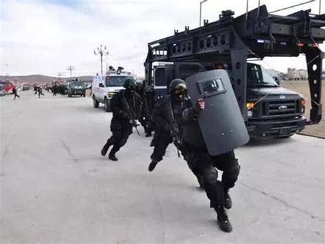 新疆特警配发新型警用冲锋枪CS/LS7(组图)-特种装备网