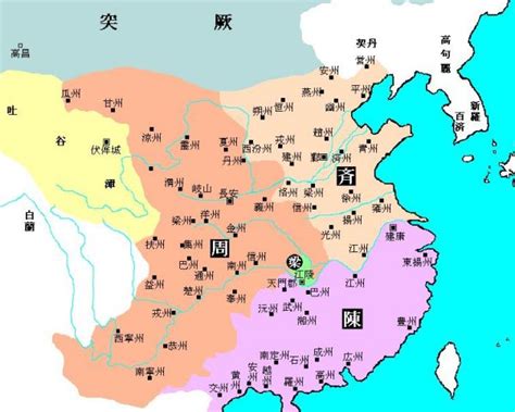 看懂这10幅地图，你就看懂了混乱的南北朝历史！|北周|北魏|宇文泰_新浪新闻