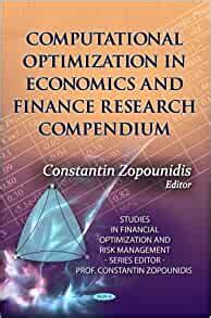Computational Optimization in Economics and Finance Research Compendium ...