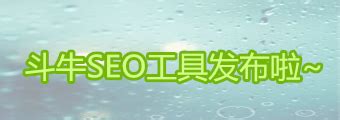 【亲测能用】斗牛seo工具【绿色完整版】-羽兔网下载-羽兔网