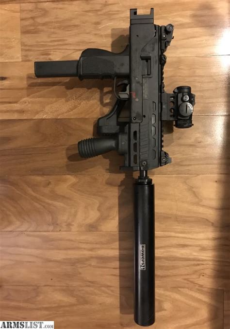 ARMSLIST - For Sale: cobray m11/9 with carbine upgrades