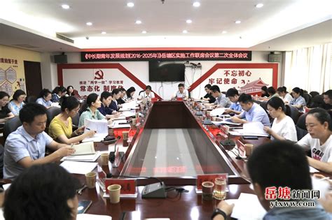 《中长期青年发展规划（2016-2025年）》岳塘区实施工作联席会议第二次全体会议召开_岳塘新闻网