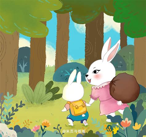 《机智的小白兔》儿童寓言故事