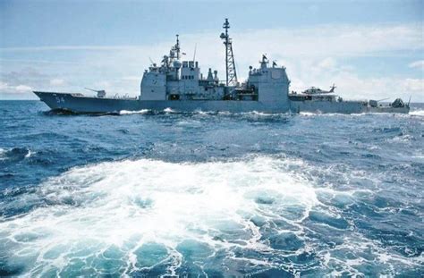 今年第十次！台防务部门称美国驱逐舰今天通过台湾海峡