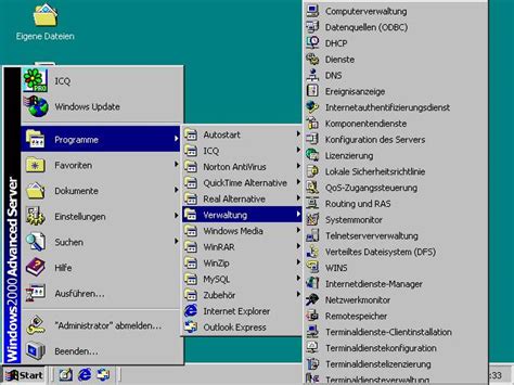 Brief Overview of Windows Server - Administration Windows 2000 Server