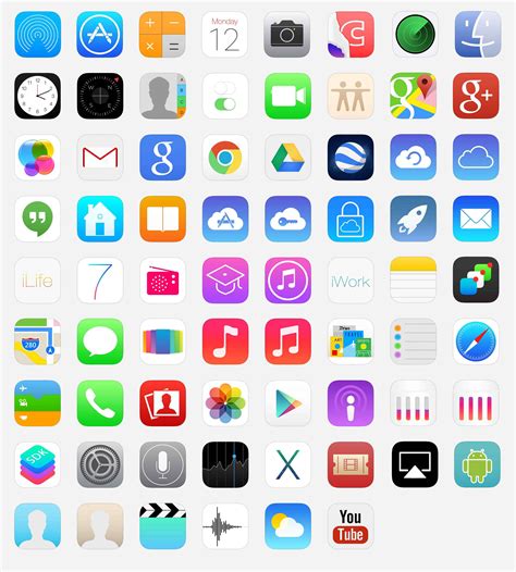 ios 7 icon 图标|UI|图标|筱猪佩奇 - 原创作品 - 站酷 (ZCOOL)