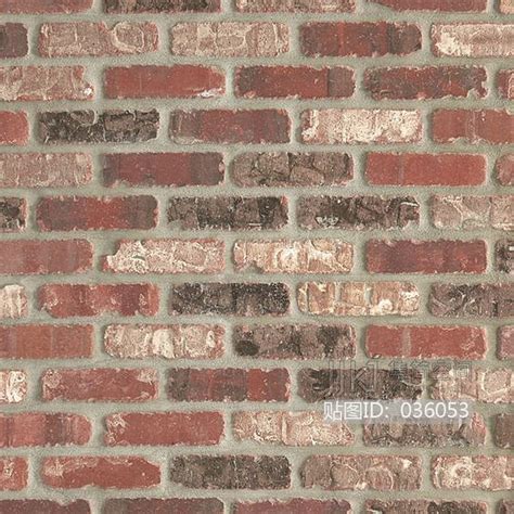 红砖墙墙砖 (42)材质贴图下载-【集简空间】「每日更新」