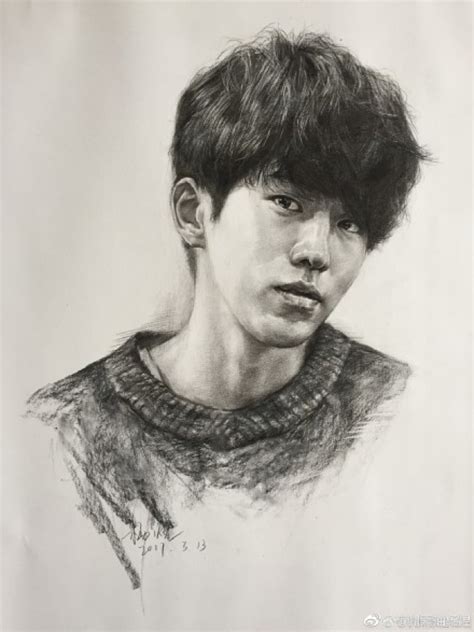 非主流帅哥素描头像女孩