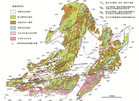中国东北地图图片