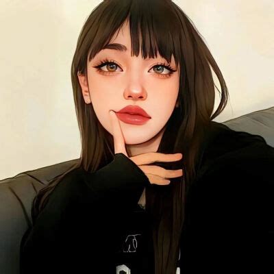 漫画头像女电影图片