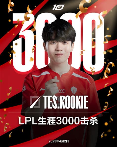 LPL选手里程碑：Rookie达成LPL联赛3000杀成就 - 东游兔