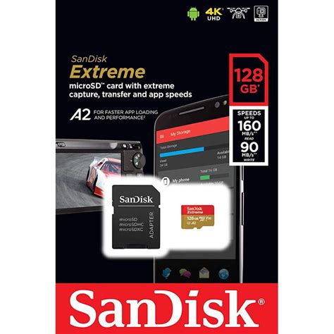 ScanDisk 128GB Extreme A2 V30 - Micro SD card - Edinburgh Drone Company