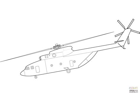 怎么画警用直升机简笔画带步骤简单又好看 - 丫丫小报