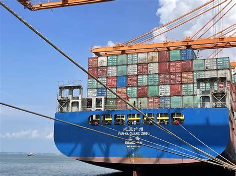 洋浦-钦州内外贸同船运输通道正式开通运营
