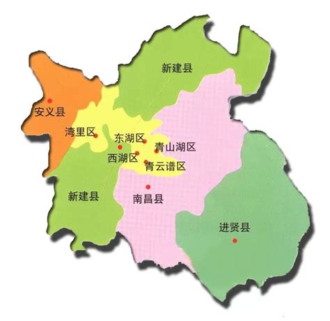 南昌市的区划调整，江西省的第一大城市，为何有9个区县？
