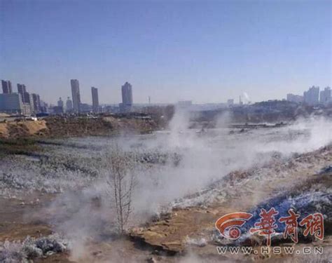 榆林城区一根供暖主管道爆裂 7万人取暖受影响 - 丝路中国 - 中国网