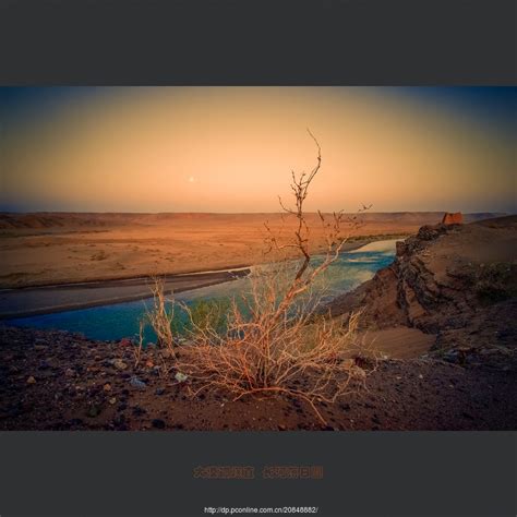 大漠孤烟直，黄河落日圆|摄影|风光摄影|十一设计 - 原创作品 - 站酷 (ZCOOL)