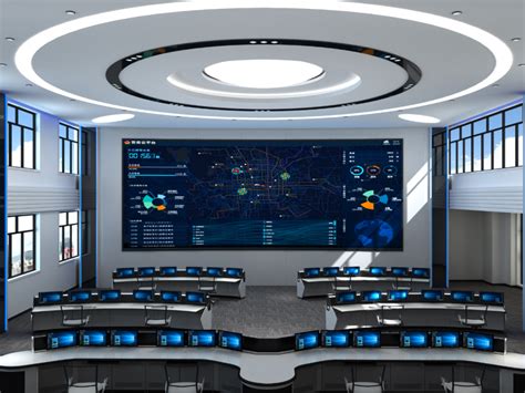 指挥中心LED大屏幕系统集成解决方案 - 深圳市瑞煊科技有限公司