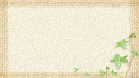 水草 树叶 花朵淡雅背景图片,ppt图片 - 51PPT模板网