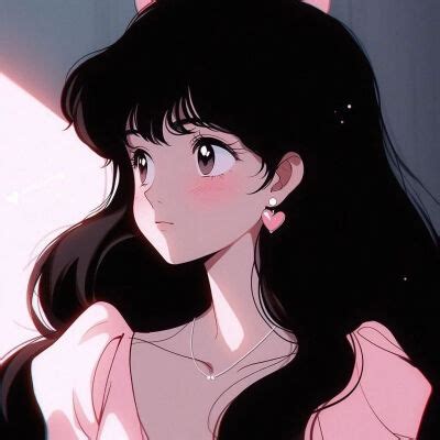 旧漫头像复古甜美女生动漫