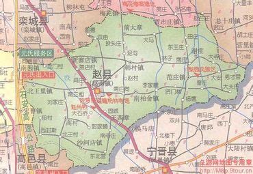 赵县地图,县,县乡镇(第2页)_大山谷图库