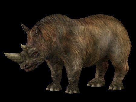 Woolly rhinoceros - Carnivores Wiki