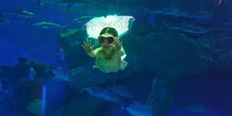快乐的小美人鱼在水底游泳插画图片下载-正版图片303765388-摄图网