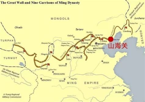 明长城地图图片