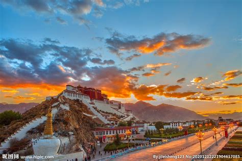 布达拉宫 西藏风景 写真照摄影图__建筑景观_自然景观_摄影图库_昵图网nipic.com