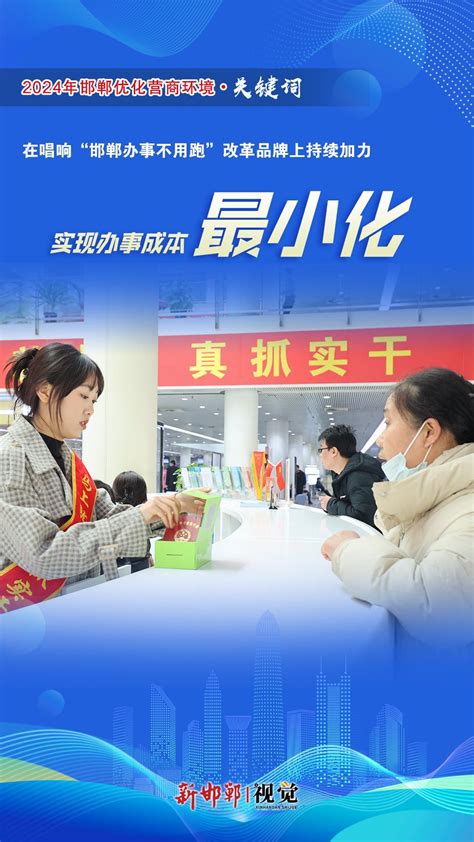 海报 | 2024年邯郸优化营商环境·关键词_张家口新闻网