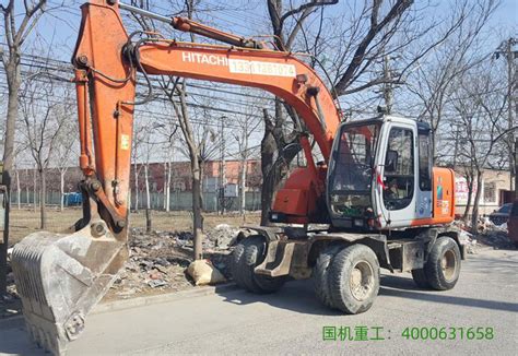 日立、现代130轮式挖掘机租赁 - 挖掘机租赁 - 上海微央工程机械有限公司