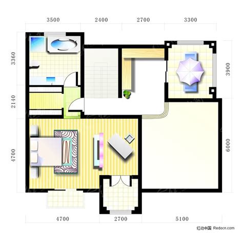 室内彩色平面图案例欣赏|空间|室内设计|设计屋素材网 - 临摹作品 - 站酷 (ZCOOL)