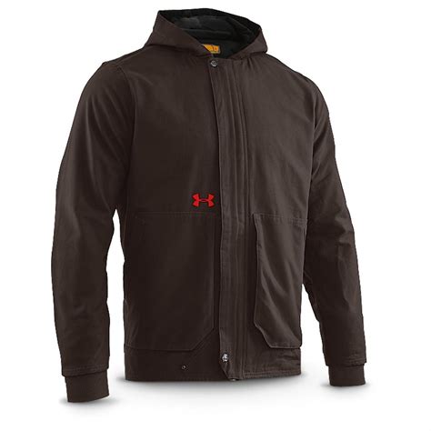 Under Armour® Burley Hooded Jacket - 205109, Insulated Jackets & Coats ...