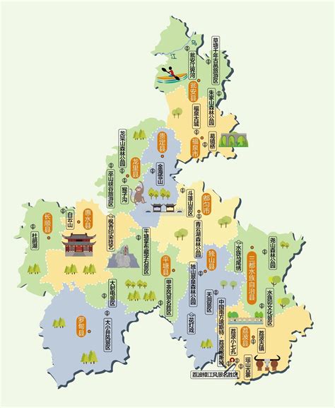 2018最新贵州省地图_贵州附近的省份地图_微信公众号文章