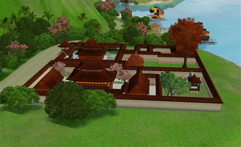 模拟人生3古代房屋MOD|模拟人生3中国古代庭院MOD下载 _跑跑车单机游戏网