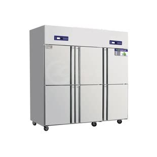 美厨立式六门冰柜TRF6立式双温不锈钢六门冰箱6门直冷冷藏冷冻柜-阿里巴巴