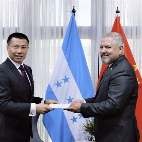 于波出任首任中国驻洪都拉斯大使 - 2023年8月30日, 俄罗斯卫星通讯社
