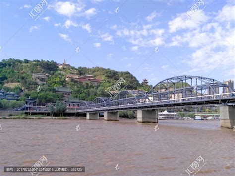 兰州中山桥景点介绍,兰州中山桥夜景,兰州中山桥_大山谷图库