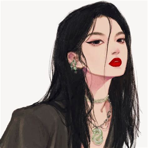 黑暗非主流公主头像