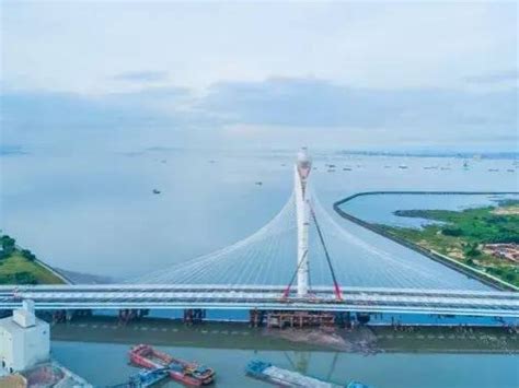 滨海湾大桥建设再提速！年底实现全桥主体结构贯通